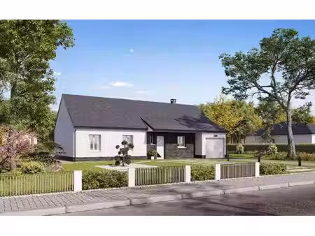 terrain avec maison neuve à vendre
