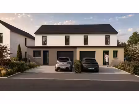 terrain avec maison neuve à vendre