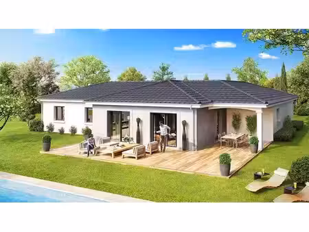terrain avec maison neuf à vendre
