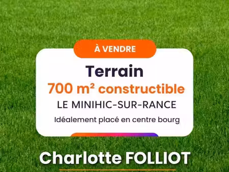 terrain constructible viabilisé à vendre
