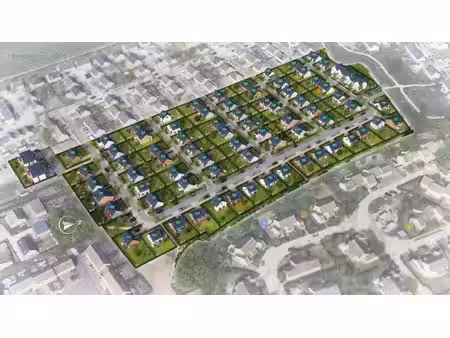 terrain constructible viabilisé à vendre