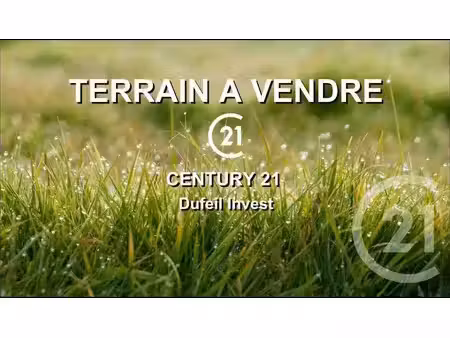 terrain constructible à vendre