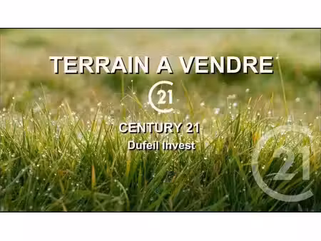 terrain constructible neuf à vendre