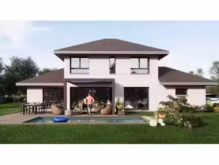 terrain avec maison neuf à vendre