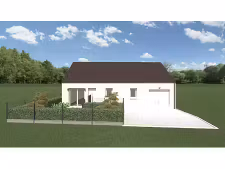 terrain avec maison neuve à vendre