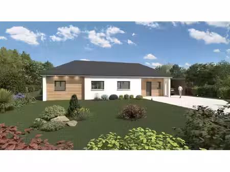 terrain avec maison neuve à vendre