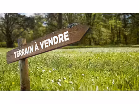 terrain constructible à vendre