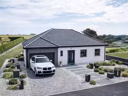 terrain avec maison neuve à vendre