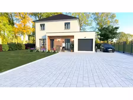terrain avec maison neuve à vendre
