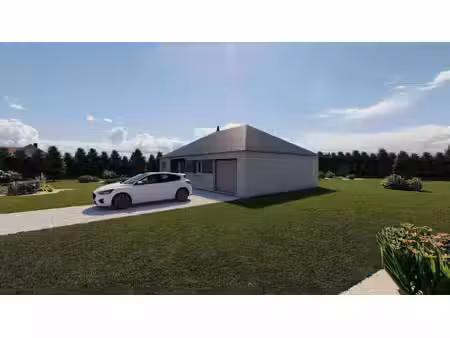 terrain avec maison neuve à vendre