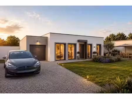 terrain avec maison neuve à vendre