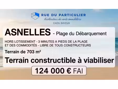 terrain constructible à vendre