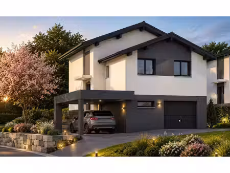 terrain avec maison neuve à vendre
