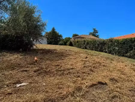 terrain constructible viabilisé à vendre