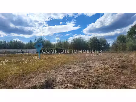 terrain constructible viabilisé à vendre