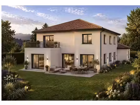 terrain avec maison neuve à vendre