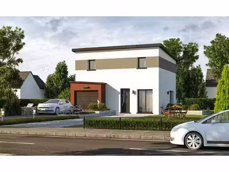 terrain avec maison neuve à vendre