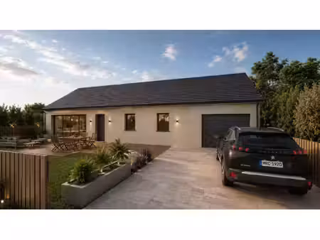 terrain avec maison neuf à vendre