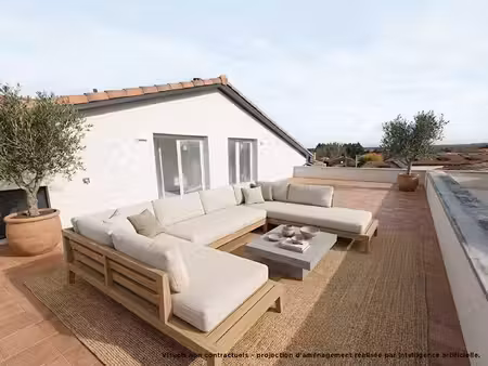appartement t4 de 84m² et 100m² utiles + terrasse et parking sous sol
