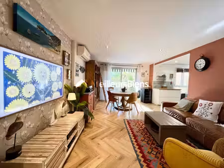cap brun - appartement t4 80m2 avec terrasses et garage