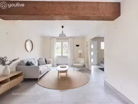 maison familiale - sous sol total - grand terrain arboré