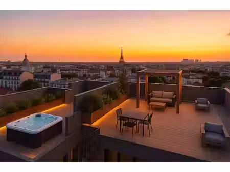 vente appartement neuf 4 pièces 117m2 boulogne-billancourt - 1475000 € - surface privée