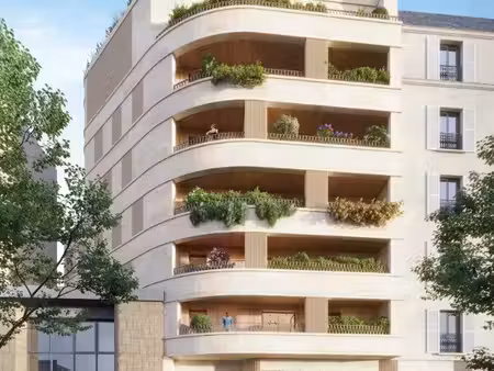 paris 15eme - appartement neuf 3 pièces avec balcon filant exposé sud