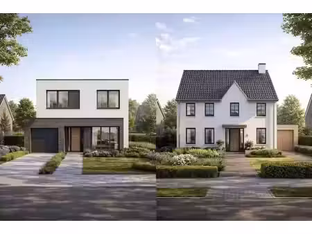 2 maisons individuelles sur mesure dans le cœur de deftinge