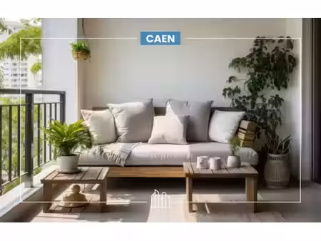 vente appartement neuf 4 pièces 102m2 caen - 429000 € - surface privée