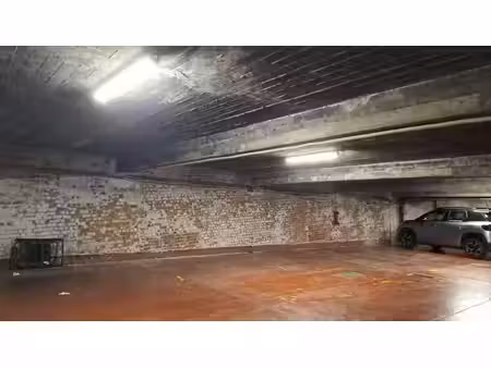 places de garage souterraines à louer - rue mercelis