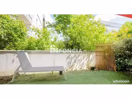 bel appartement t3 avec jardin privatif — résidence sécurisée de standing