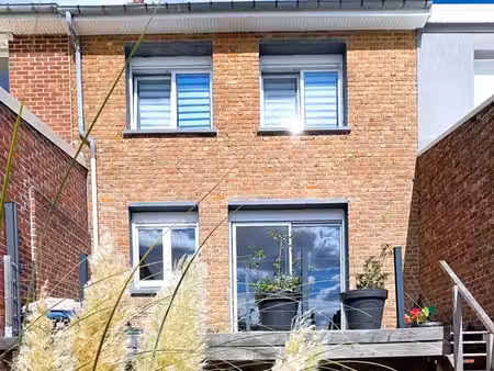 hazebrouck – maison rénovée 3 chambres + jardin + garage 45 m²
