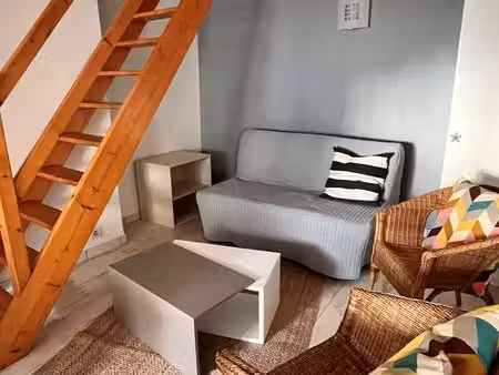 a louer appartement t1bis de 36 m2 meublé  au centre de nantes - quartier dobrée