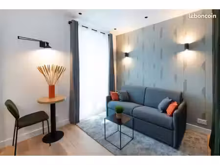 studio meublé entièrement rénové