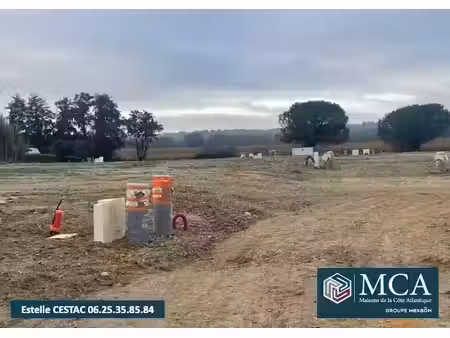 vente terrain 592 m² à saint-maurice-sur-adour (40270)  55 000 €