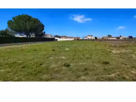 vente terrain 1040 m² à azille (11700)  72 000 €
