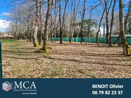 vente terrain 1135 m² à breuillet (17920)  107 000 €