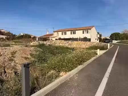 vente terrain 317 m² à meyreuil (13590)  155 000 €