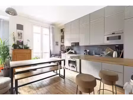 exclusivité doly - 3 pièces - 49m2 - métro garibaldi - st ouen