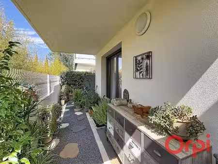 exclusivité orpi – t3 avec jardin  climatisation et 2 parkings à perpignan