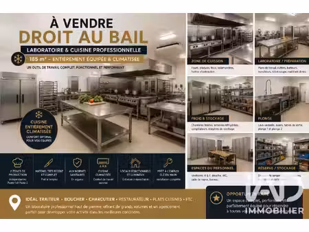 vente commerce 185 m² castanet-tolosan (31320)