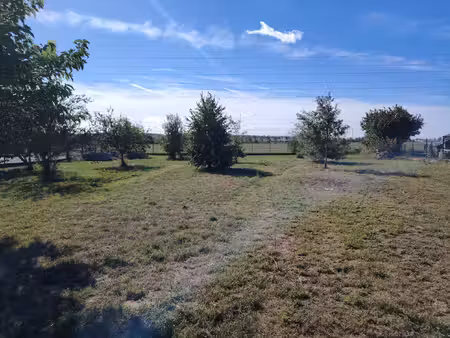 dieupentale beau terrain à bâtir d'environ 750 m2 avec vue
