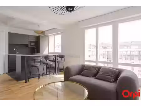 location meublée appartement 2 pièces 47.6 m² à lyon 6ème (69006)  1 150 €