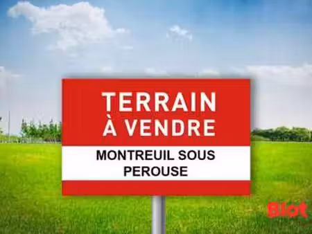 vente terrain à montreuil-sous-pérouse (35500) : à vendre / 631m² montreuil-sous-pérouse
