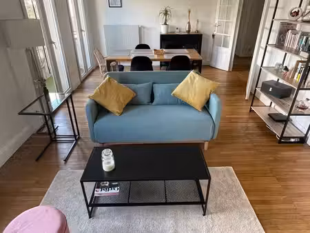 appartement lumineux 3 pièces avec balcon  cave et garage – idéal colocation ou jeunes act
