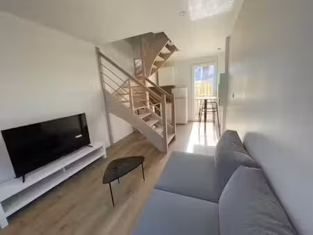 location meublée duplex 2 pièces 30.23 m² à berck (62600)  600 €