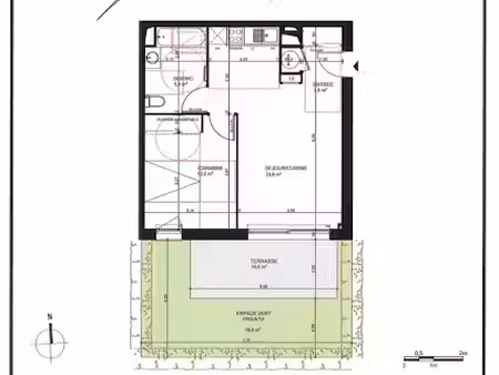location appartement 2 pièces 45 m² à lespinasse (31150)  588 €