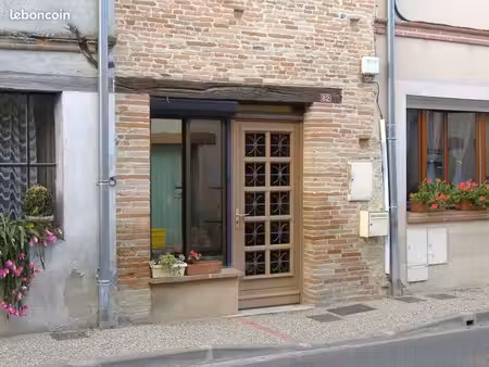 maison de village t3 avec jardin à proximité