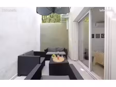 petite maison t3  45 m²  meublée  calme  quartier lodi / castellane