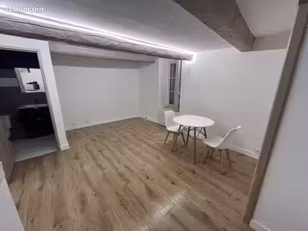 studio 23 m² rénové – martigues jonquières